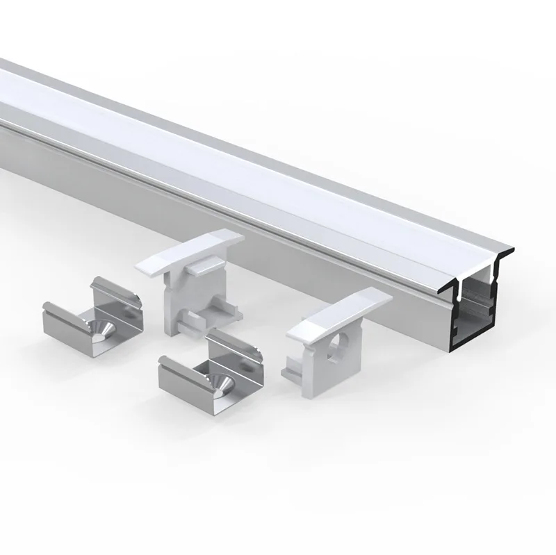 Indoor Outdoor Business Office Aluminum Profile LED Strip Light Surface Mounted Ceiling Side Mounted Embedded LED Strip Light
