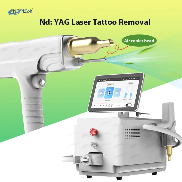 Professional q switch nd yag laser tattoo removal skin rejuvenation machine with Medical CE certification