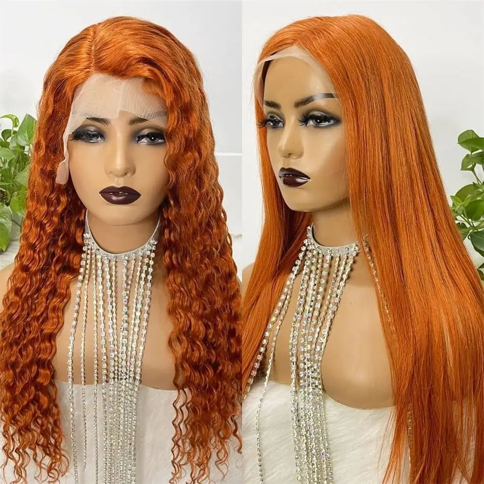 Wholesale Colored Human Hair Lace Frontal Wigs Cuticle Aligned Virgin Raw Hair Wig Vendors 13*4 13*6 360 HD Full Lace Front Wig