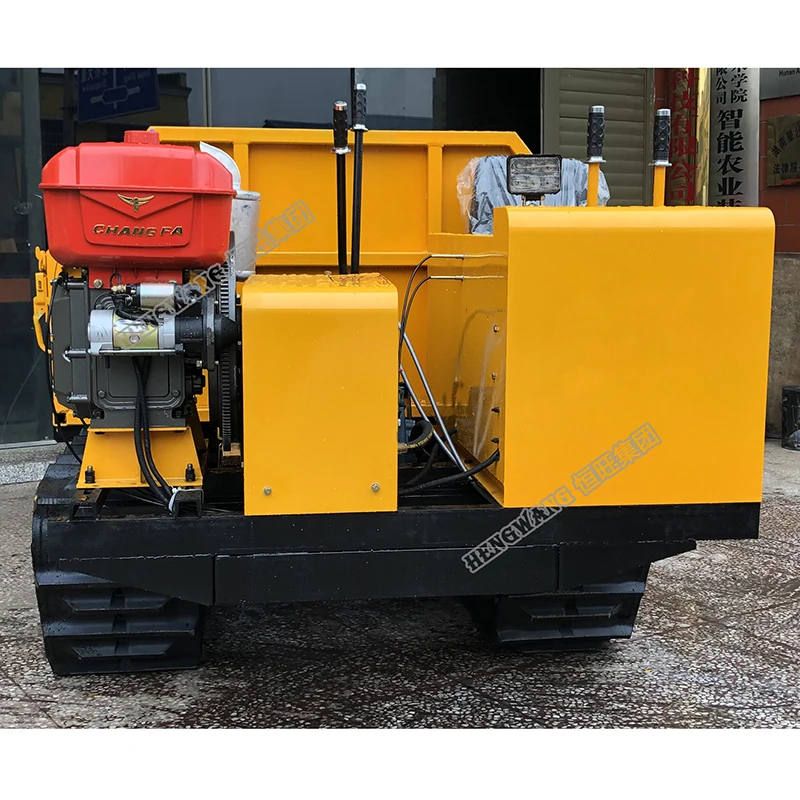 
Factory price 33 KW crawler transport vehicle with agriculture rubber track 