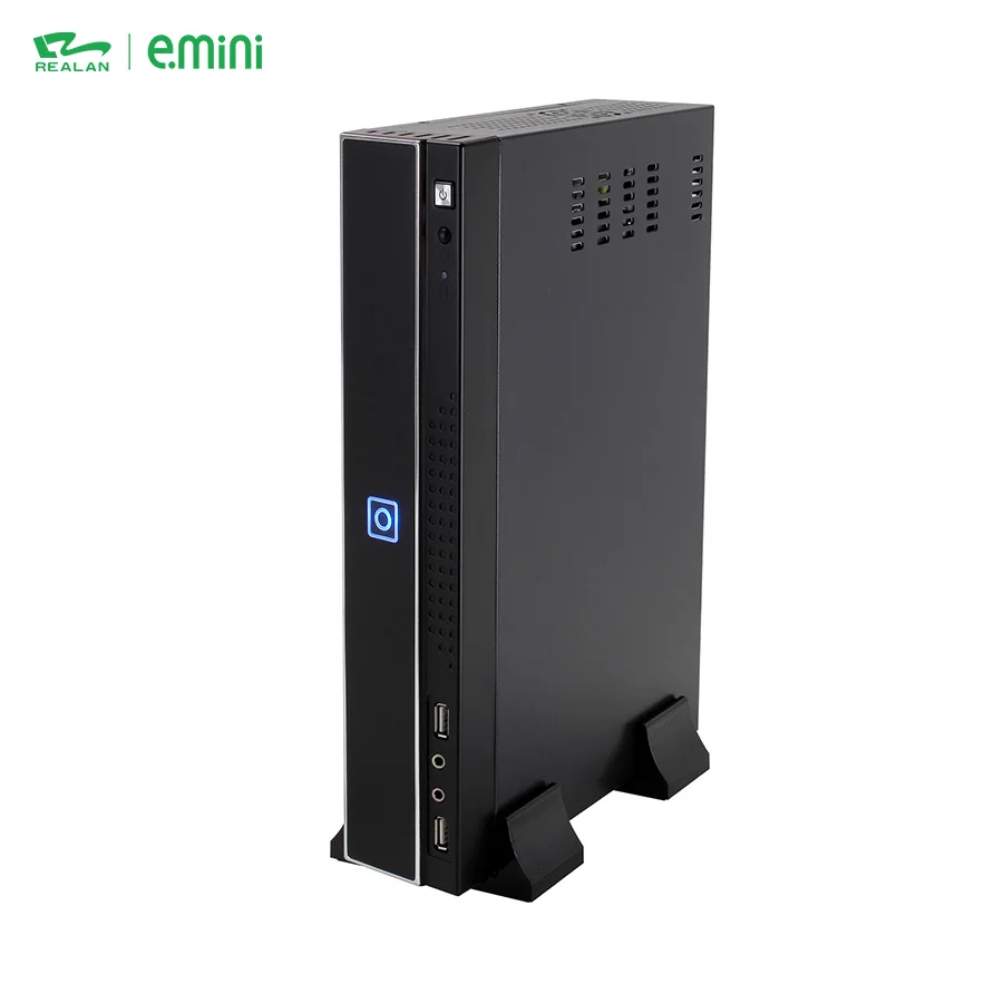 Home Theater Desktop Horizontal Computer Micro Atx PC Case