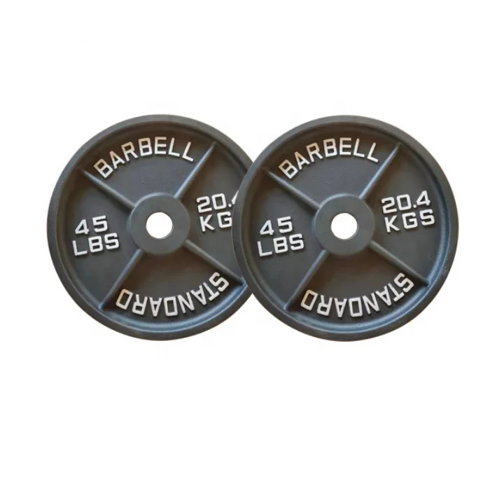 
Fitness Weight Lifting Cross Dumbbell Bar Set Kg Lb Bumper Plates Iron Weight Plate 