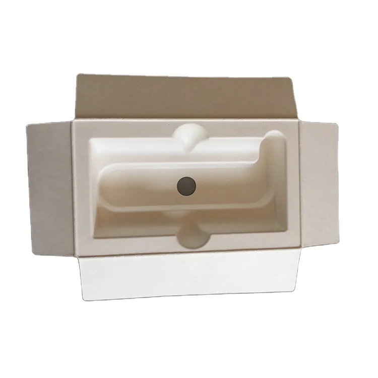 certificate molded paper pulp inner tray bagasse pulp packaging ecycled biodegradable molded recycle paper pulp packaging