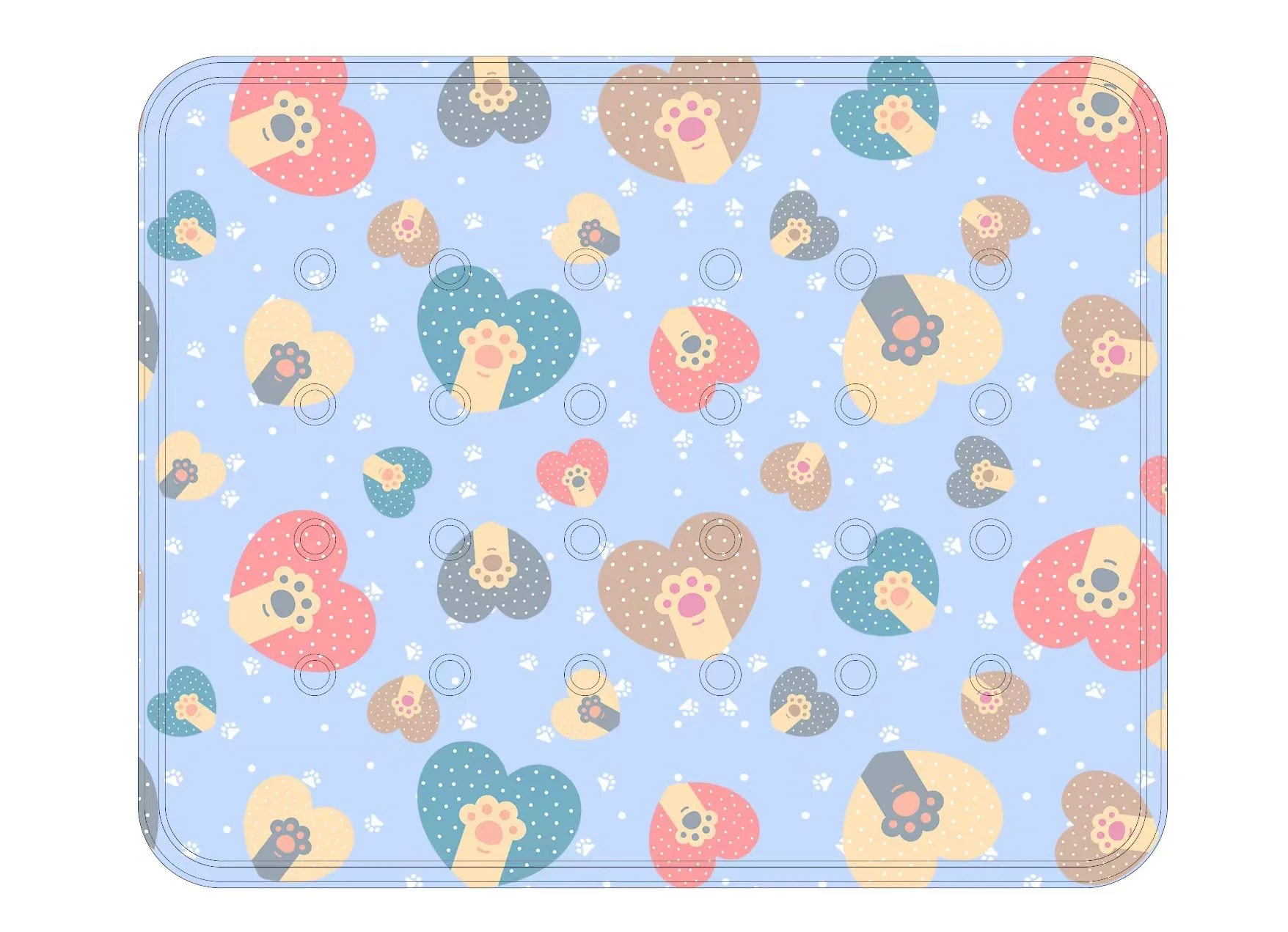 Summer Pet Ice Pad Cooling Gel Pad for Dogs and Cats Ice Nest for Small Animals