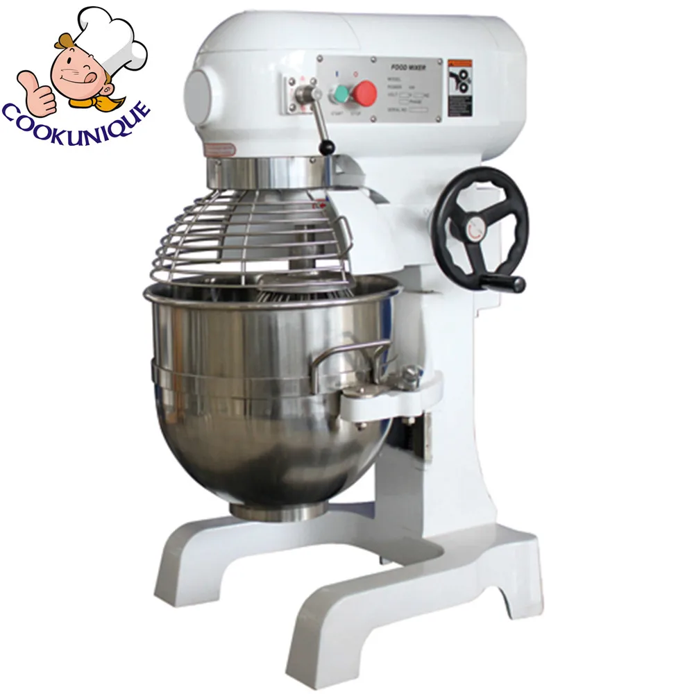 Commercial industrial use 3 speed food Mixer with cover Dough mixing machine with safe device