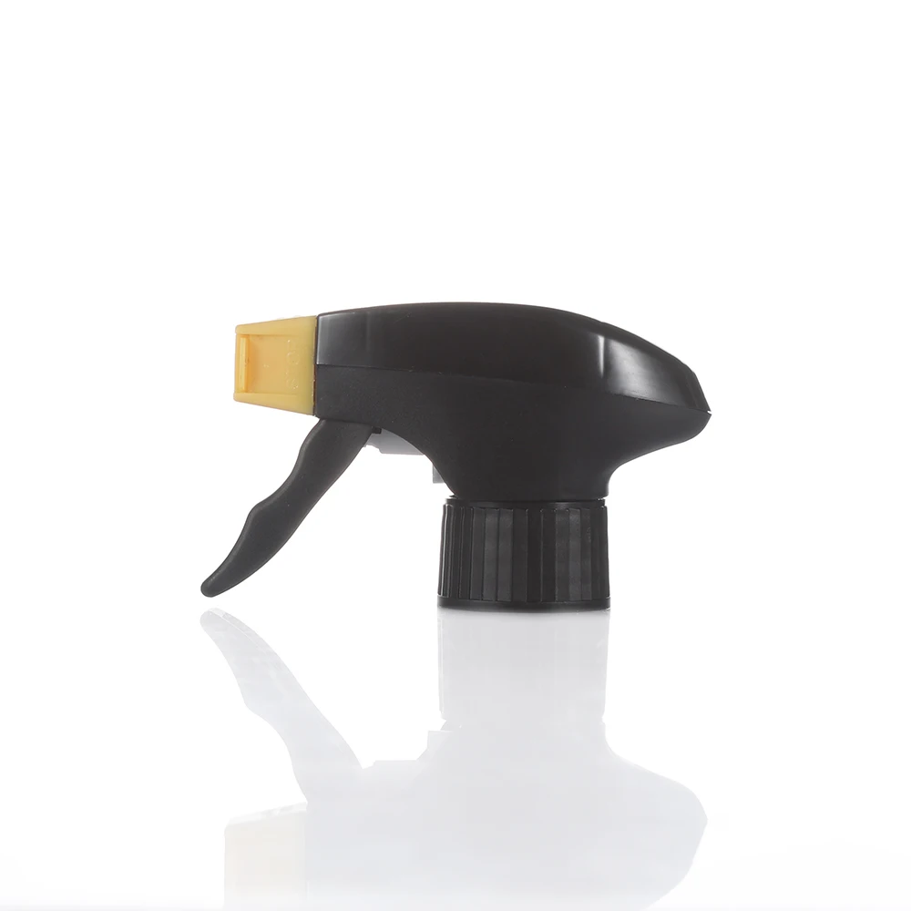 Non Spill Plastic Garden Trigger Sprayer For Bottle 28/400 28/410 Black Color Trigger Sprayers For Home Cleaning