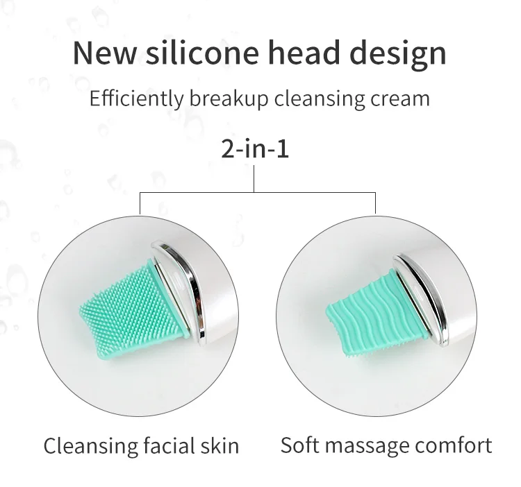 Portable Electric Facial Dead Skin Peeling Machine Professional Sonic Face Cleaning Spatula Ultrasonic Skin Scrubber