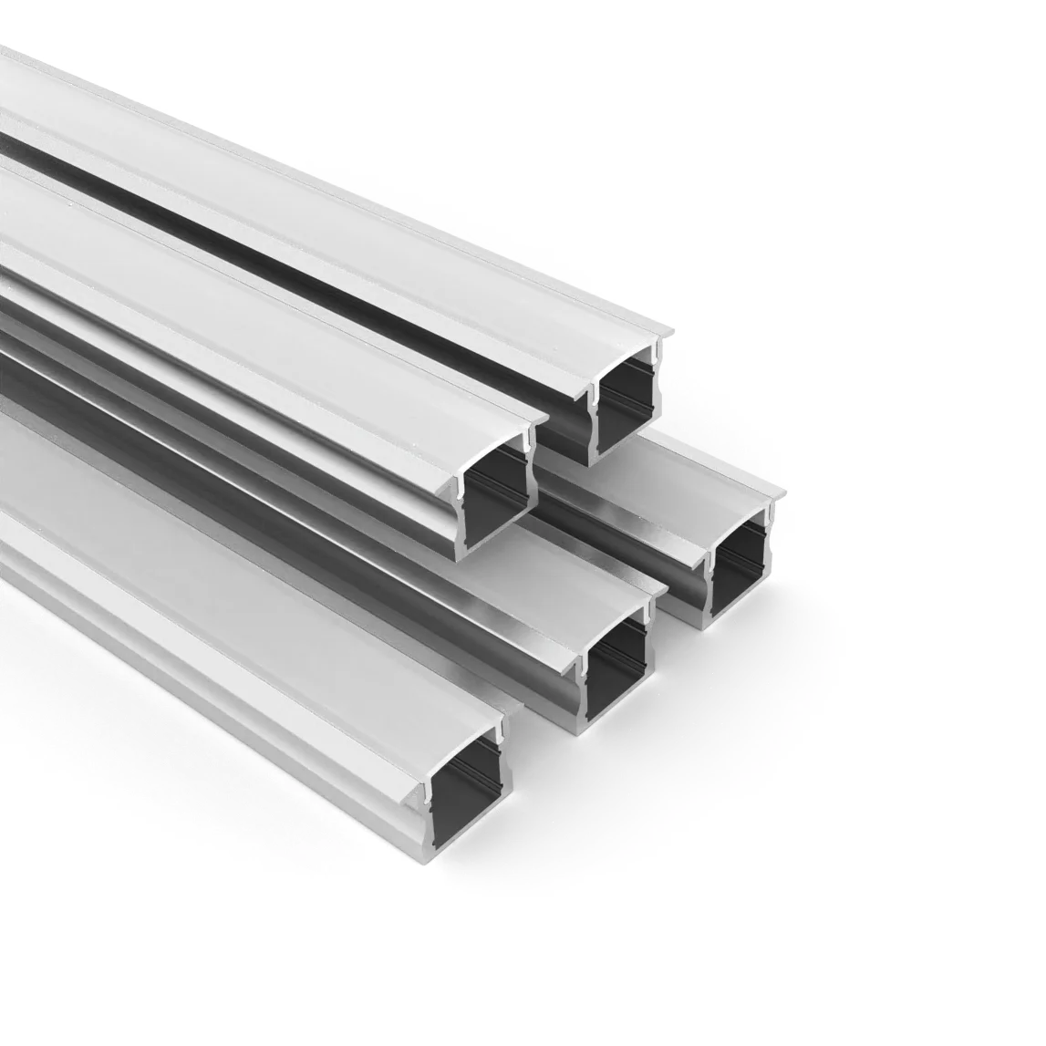 K14 For ceiling wall linear lamp embedded alu profil extrusion channel frame recessed led strip light aluminum led profile