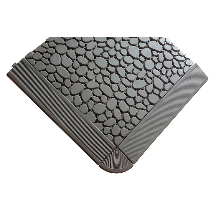 Anti slip kitchen PVC Plastic Flooring, PE polystyrene interlocking floor tiles