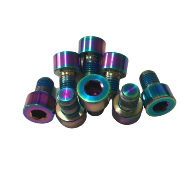  M5x10 gr5 титановый болт с