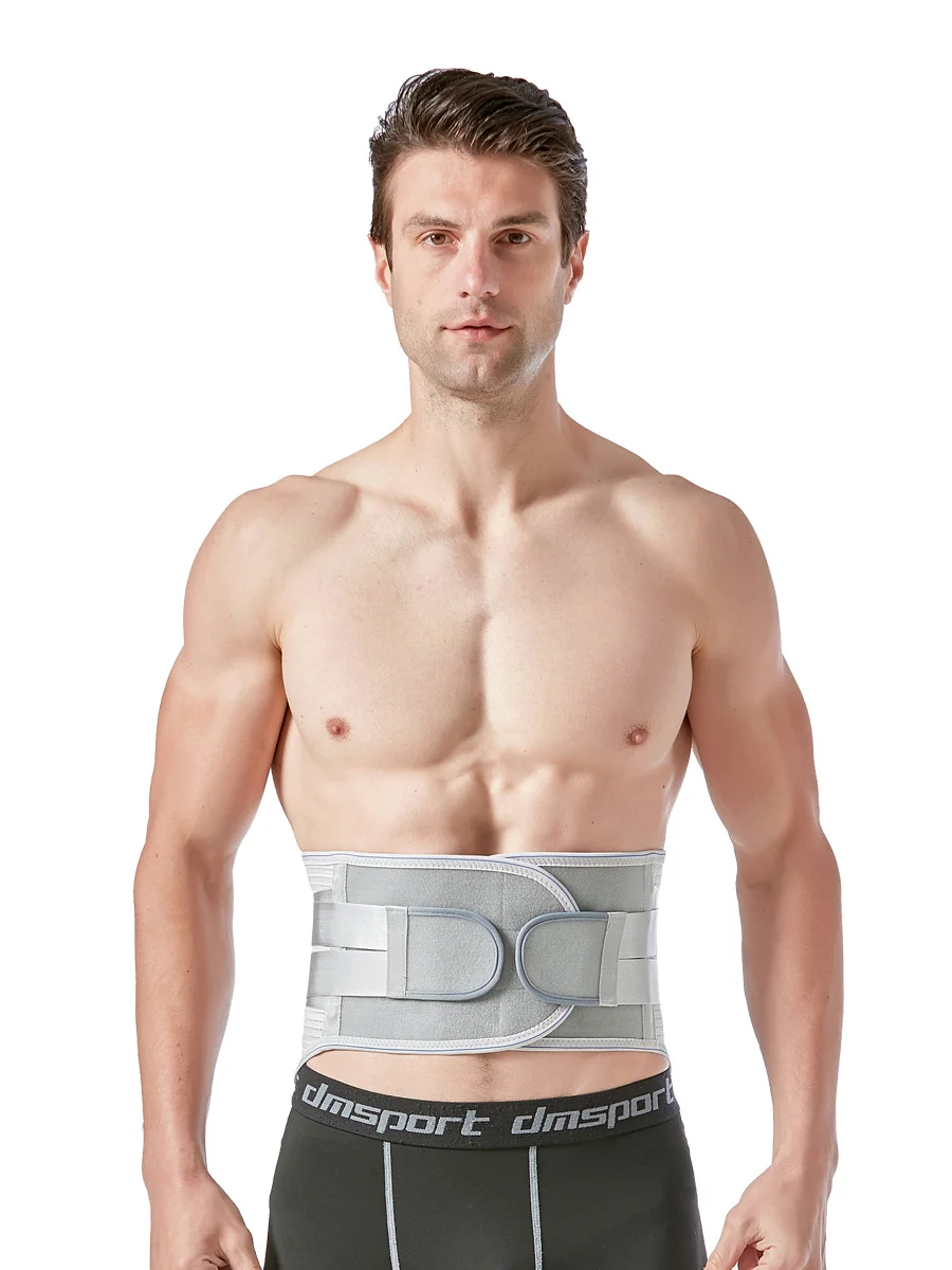 Wholesale Sports Waist Protection Imitation Spine Widening Steel Plate Support Waist Belt  Lumbar Fixation Belt