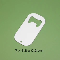 Free Shipping Back to School Sale Sublimation Blanks Metal Stainless Steel Bottle Openers Sublimation Keychain Bottle Opener