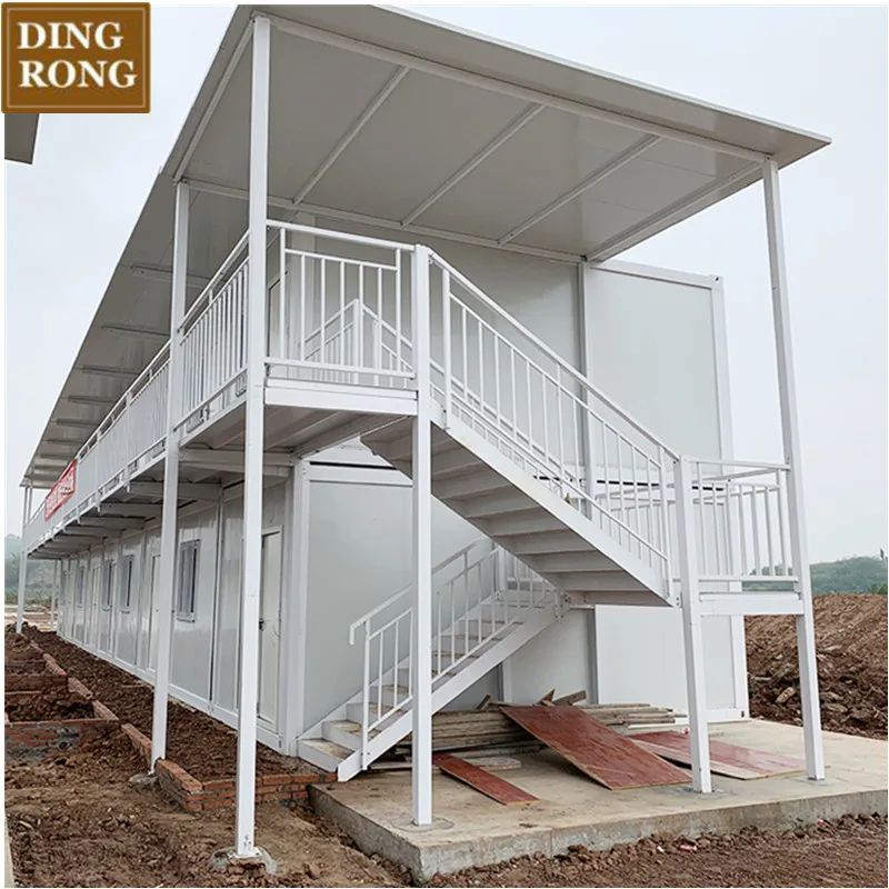 Prefabricated prefab portable mobile 20ft 40ft Kit Modular Complete Tiny shipping Container Containerized Home Hotel Room House