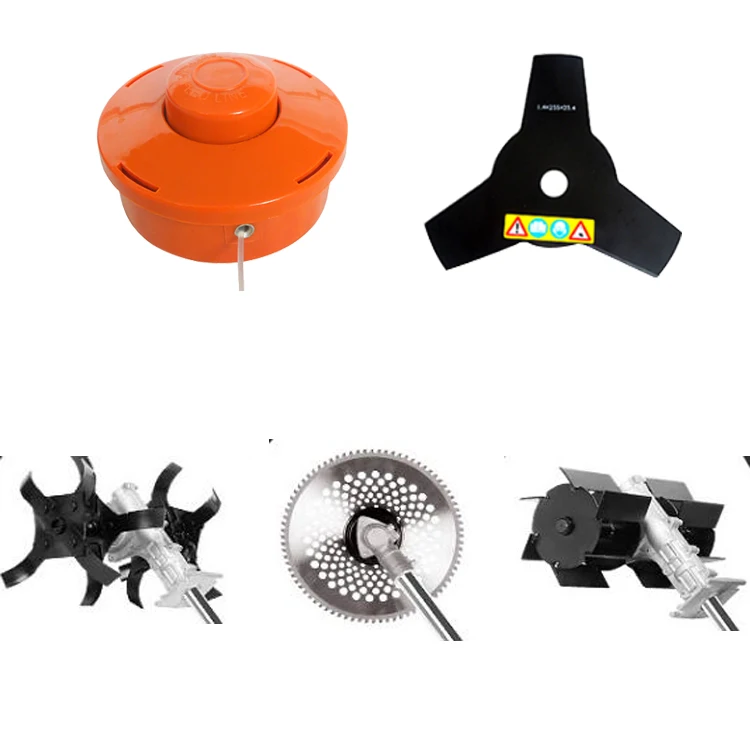 Agriculture machine back pack rotary weeder machine / weeder testa per grass cutter / hand weeder machine