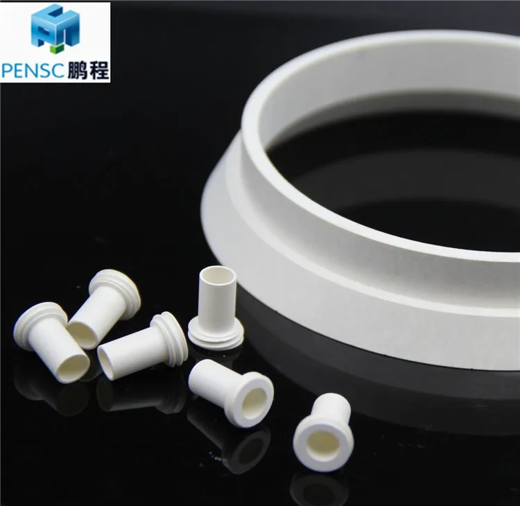 High quality Environmentally friendly HBN boron nitride ceramics insulator tube ring plate pollution free and high-performance