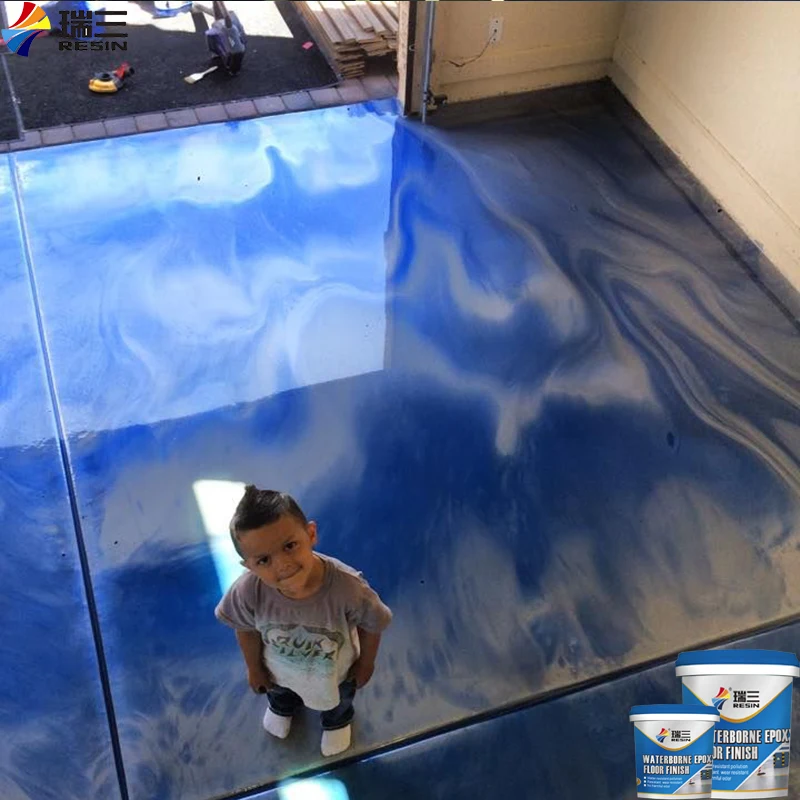 Прозрачная Жесткая эпоксидная смола для металлической эпоксидной напольной