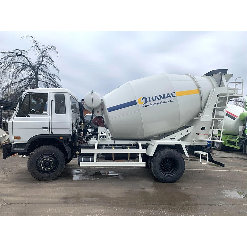 2 cubic meter 2.5 cubic meters 16m3 2m3 truck mounted electric concrete mixer truck weight
