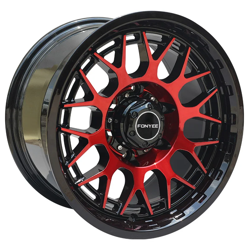 F62X1103 Fonyee wheels for auto popular pattern off-road mags latest modified design alloy wheels high quality car rims