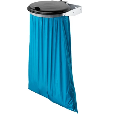 Wall Mounted Waste Bag Holder Galvanized Steel China Factory