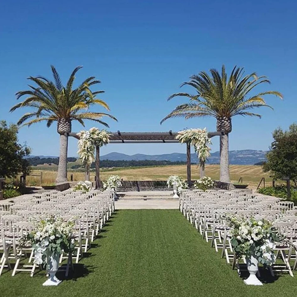 Cheap Bride Wedding Plastic Folding Chair for Outdoor Garden Event Ceremony