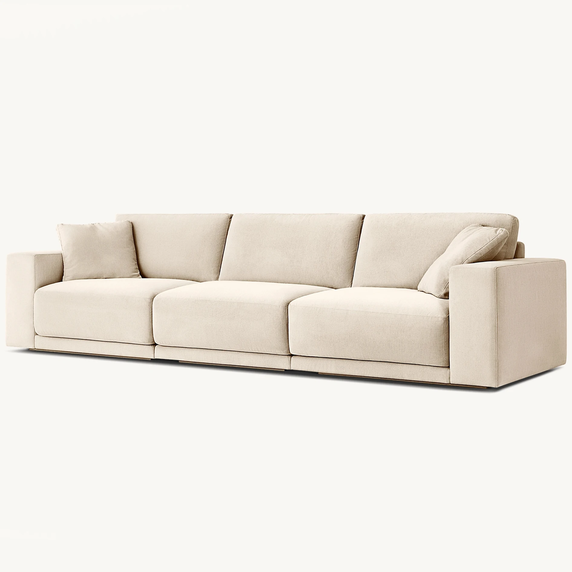 Modern Luxury Indoor Cozy Comfy Living Room Couch Furniture Minimalism 3 Seater Modular Sofas