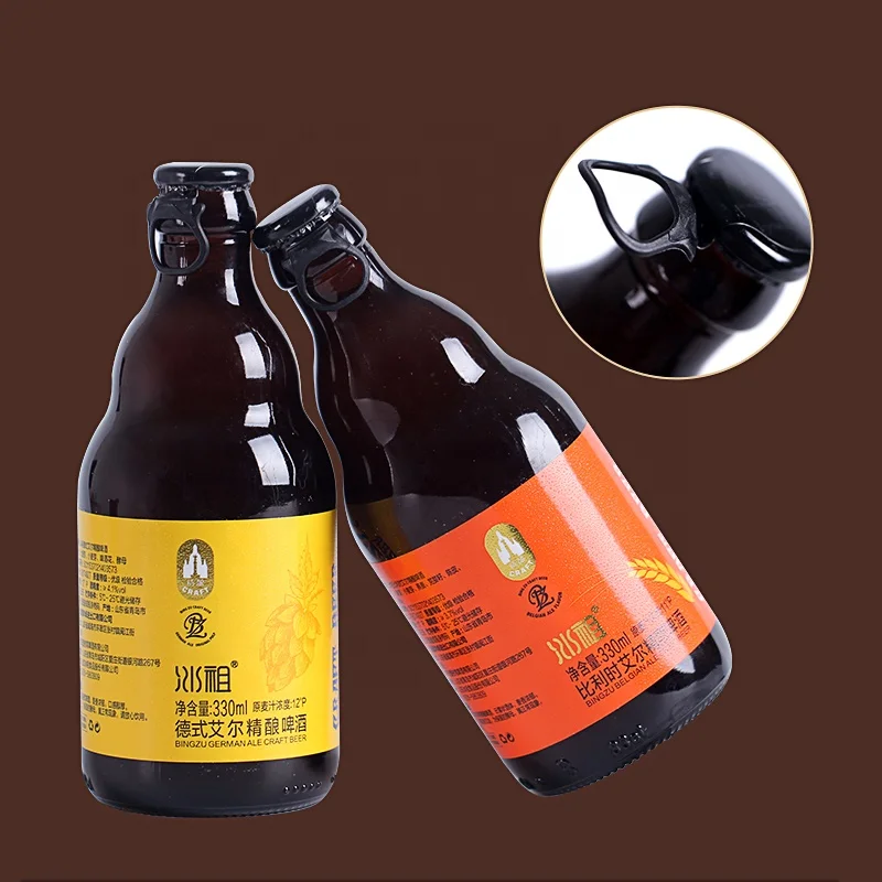 JIUR New Private Label Custom Beer 330ml Drinks Beer Belgian Ale Craft Beer for sale