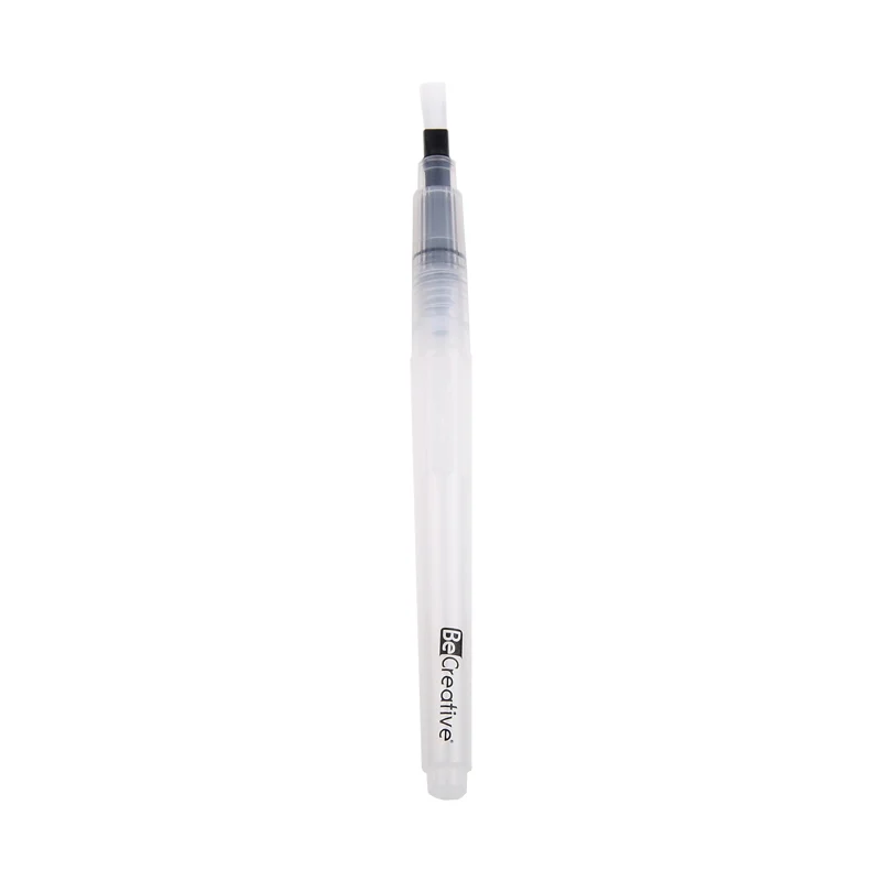 Portable refillable empty nylon water brush pen for watercolor  paintbrush