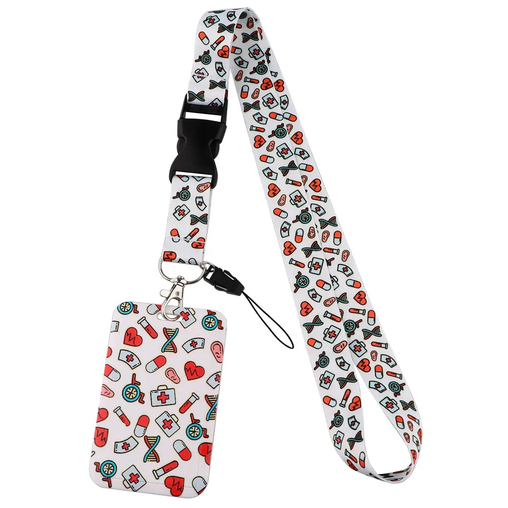 Nurses Gifts ID Badge Holder with Lanyard Retractable Badge Holders Reels with Lanyards