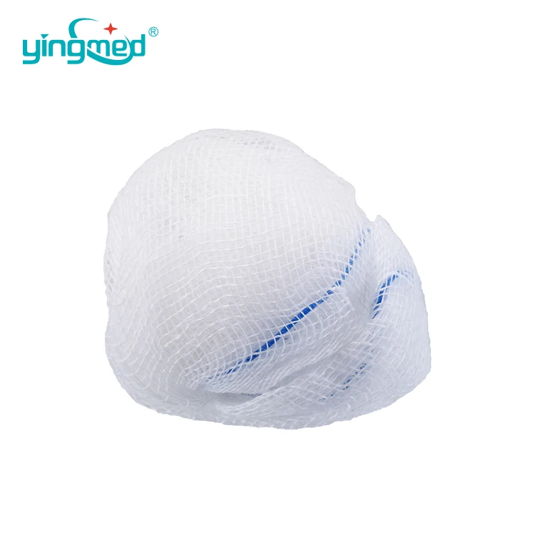 OEM gauze ball surgical sterilized raw cotton balls synthetic dental alcohol cotton balls with high absorbency whiteness