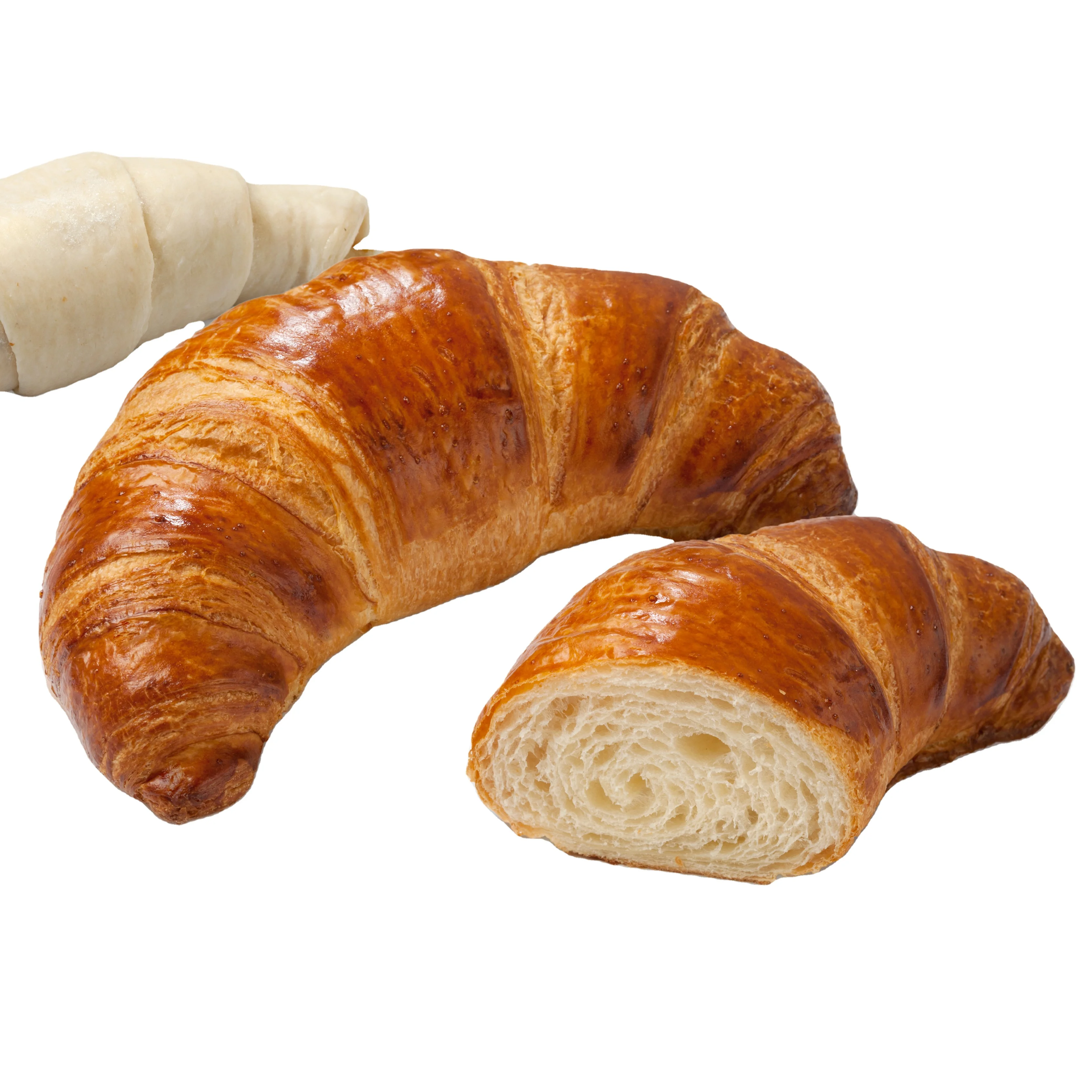 
Frozen Bakery Pastry Butter Croissant 80 gr semi-finished 
