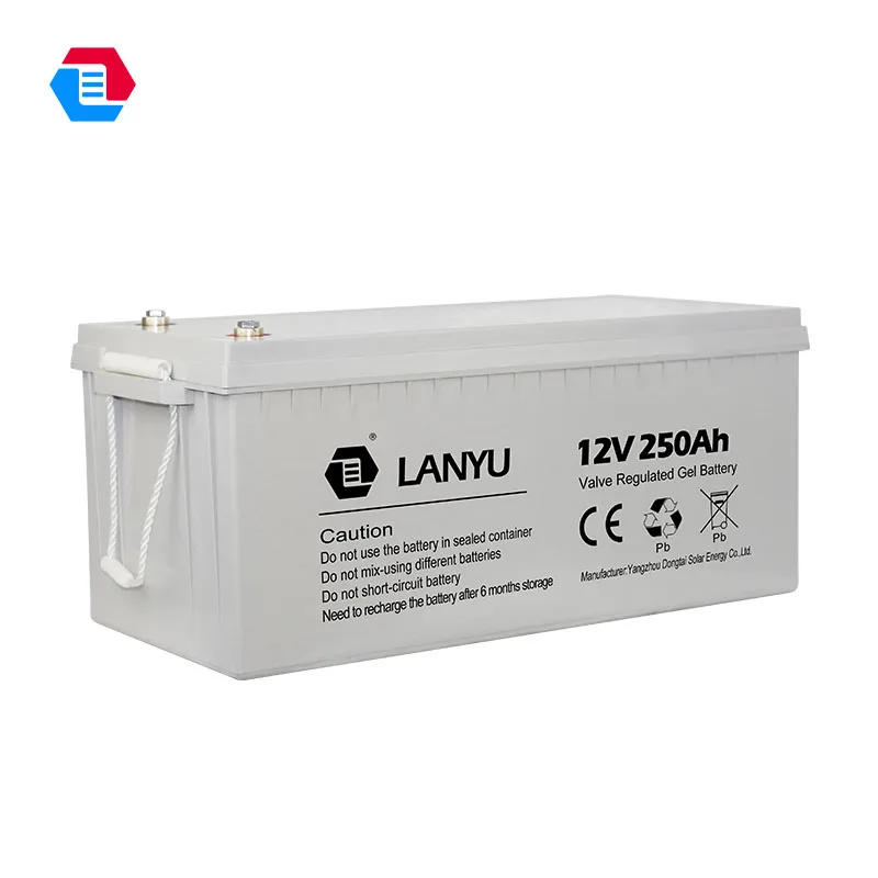 
Deep cycle gel solar battery 12v 1000ah with 4*12v 250ah 