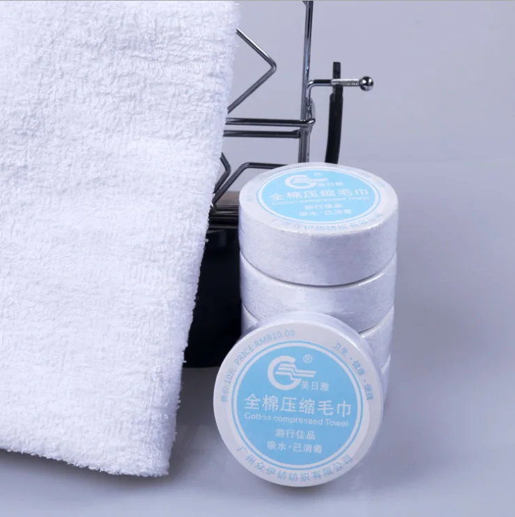 Travel Essential 100% Cotton Tablet Compressed Towel