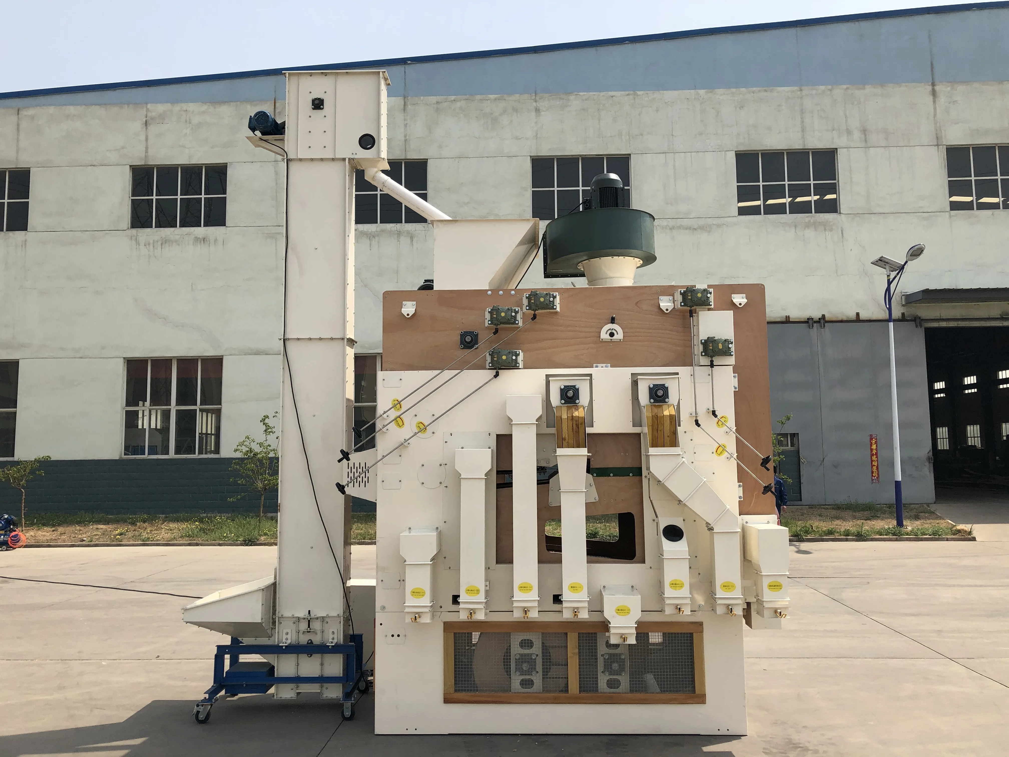 Wheat Soybean Sorghum Sesame Paddy Rice Corn Beans Fine Seed Cleaner and Grader