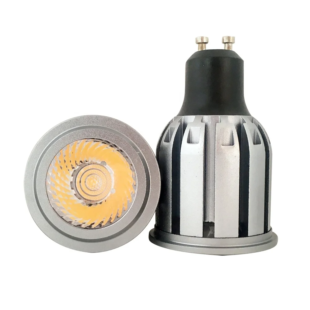  AC85-265V E27 GU10 12V MR16 7W небольшой светодиодный прожектор лампы Светодиодный с Bridgelux чип-диод