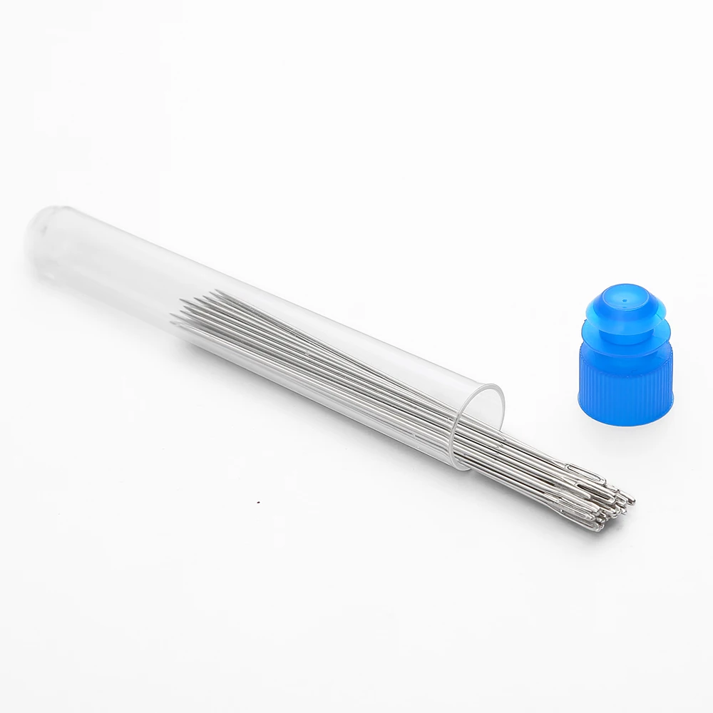JP Wholesale Various Sizes Transparent Sealed Bottles Plastic Transparent Big Eye Needles Bottle