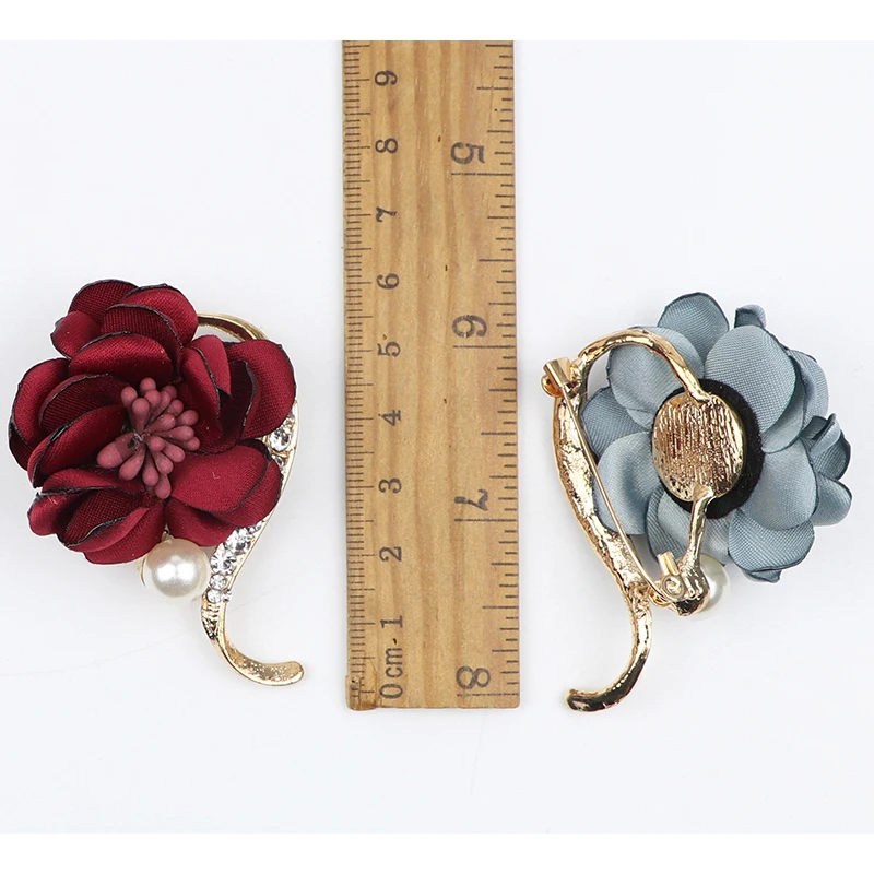 Винтажные броши в виде цветка розы, красные, темно-синие, Фиолетовые женские и мужские ювелирные изделия, булавки для жениха, Свадебный нагрудник, корсажный аксессуар, подарок