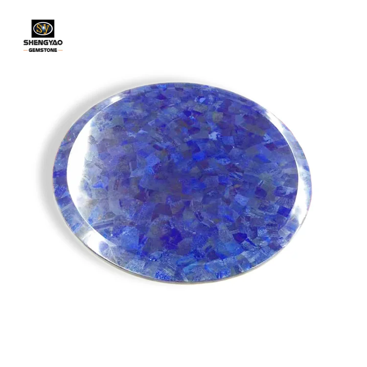modern design natural lapis lazuli slab for kitchen countertop and sink