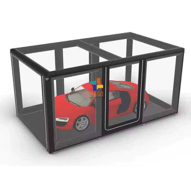 Прочный наружный ПВХ-навес для автомобиля