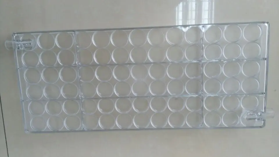 PC molds for chocolate shell making machine/chocolate bar production line chocolate making machine