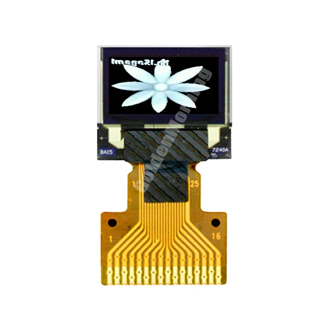 GoldenMorning SSD1306 72x40 Microdisplay Mini Micro 0.42' Inch Oled Display 0.42