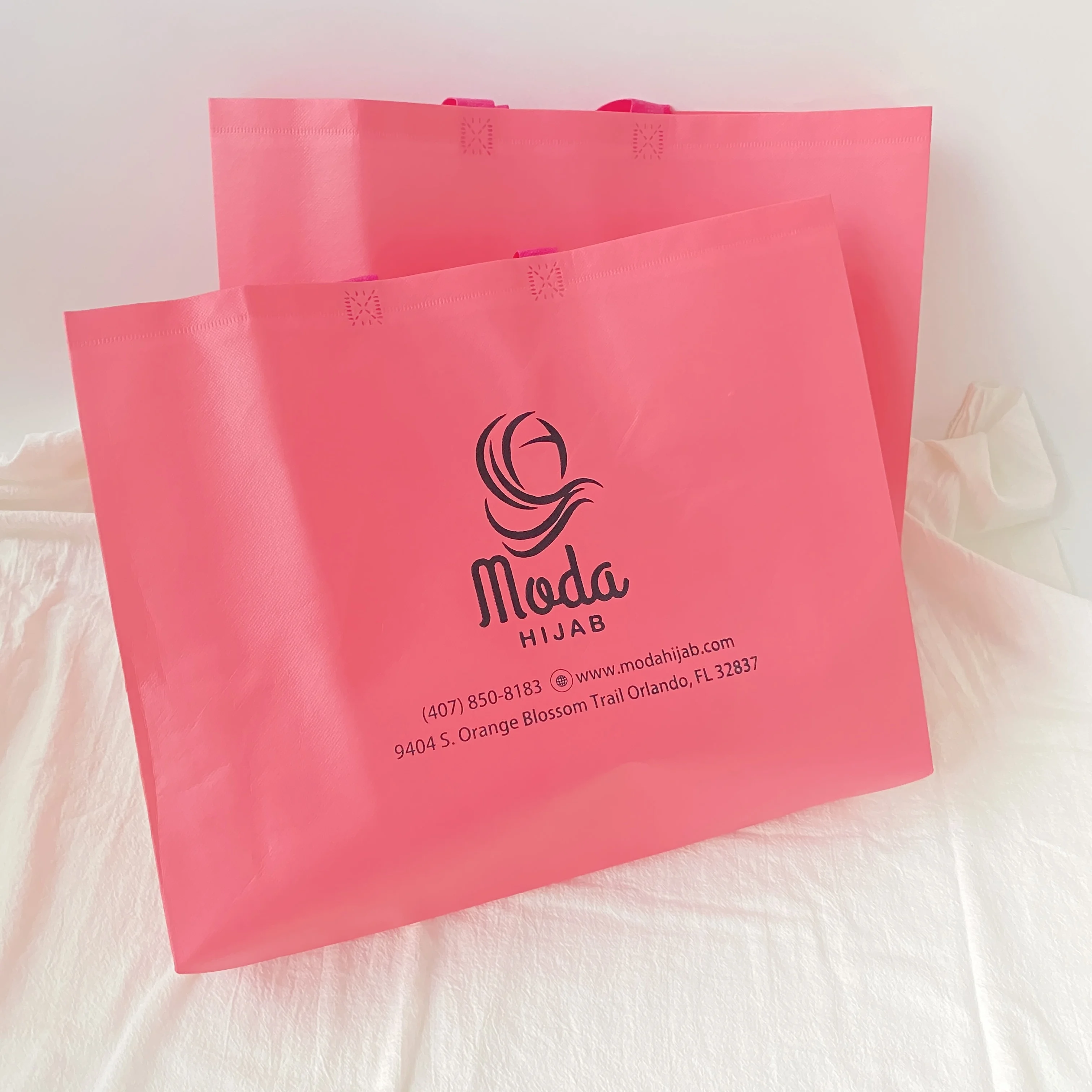 China Factory Customized Promotional Bags Eco-friendly Nonwoven Marketing Shopping Bags