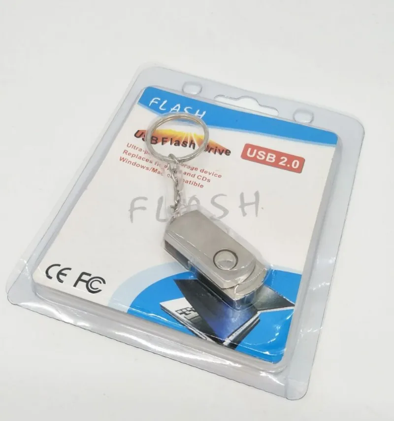 High quality Plastic usb flash drive blister packaging box