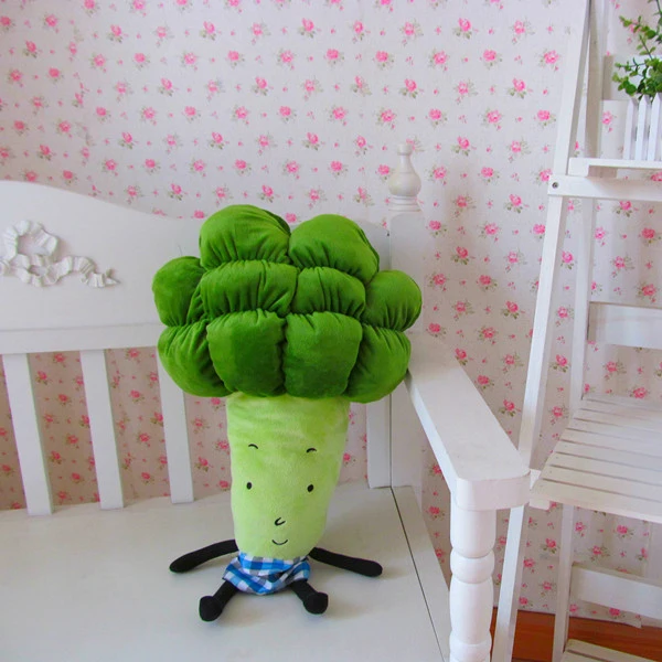 Funny Organic Toys Broccoli Plush Toy carrot vegetable plush toys
