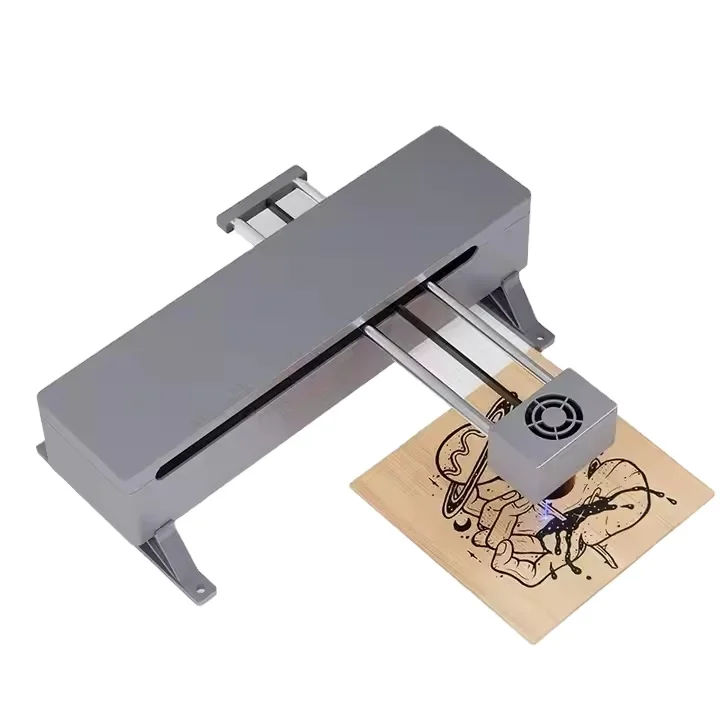 Wholesale 5W DIY Mini Laser Engraver Leather Wood Glass Plastic Laser Engraving Machine Promotion Gift Logo customized