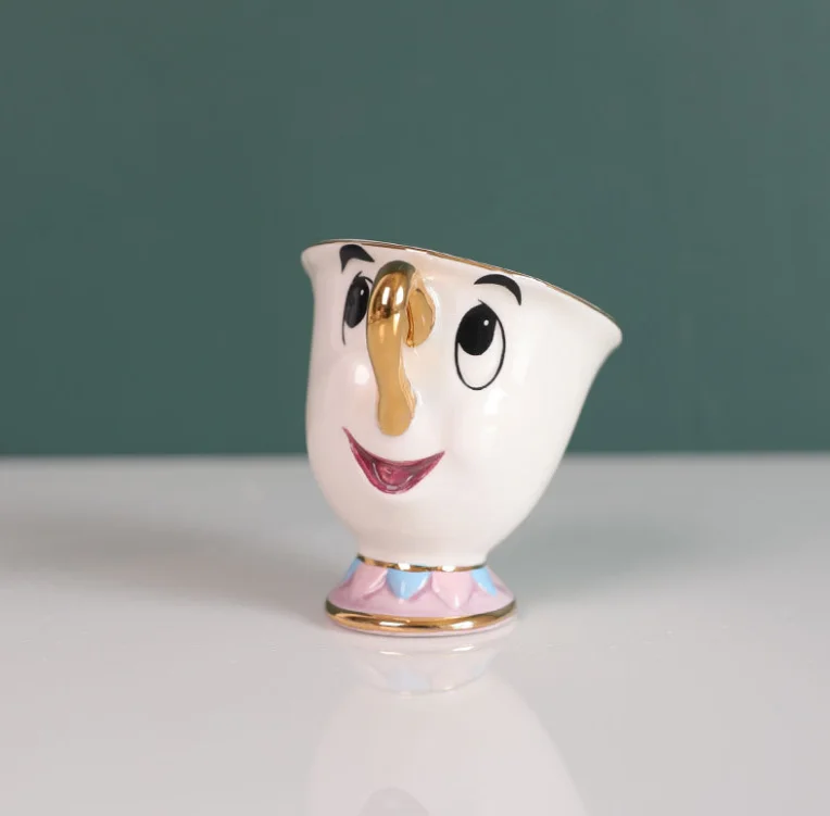 
Кофейные кружки Красавица и чудовище, кружка с принтом из золотой фольги, многоцветная Милая Подарочная кружка для пар 