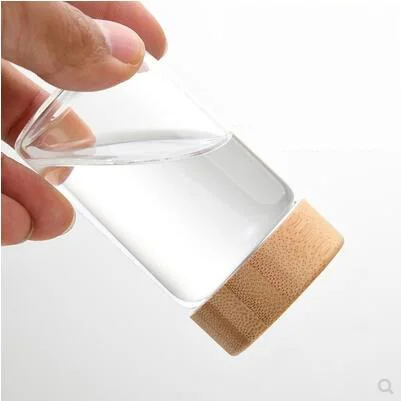 Factory direct sales high borosilicate transparency  glass jar with lid