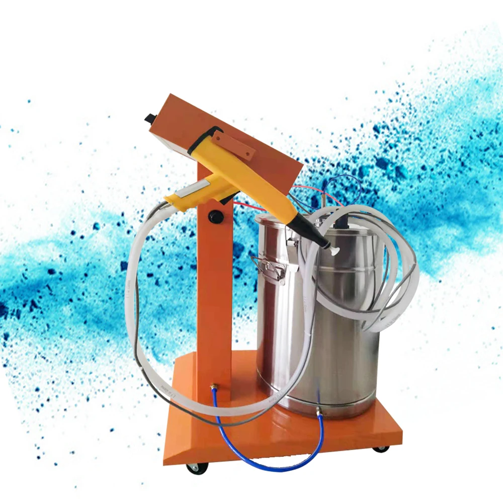 OURS800 Manual Electrostatic Powder Coating Spray Gun  Painting Machine for Sale