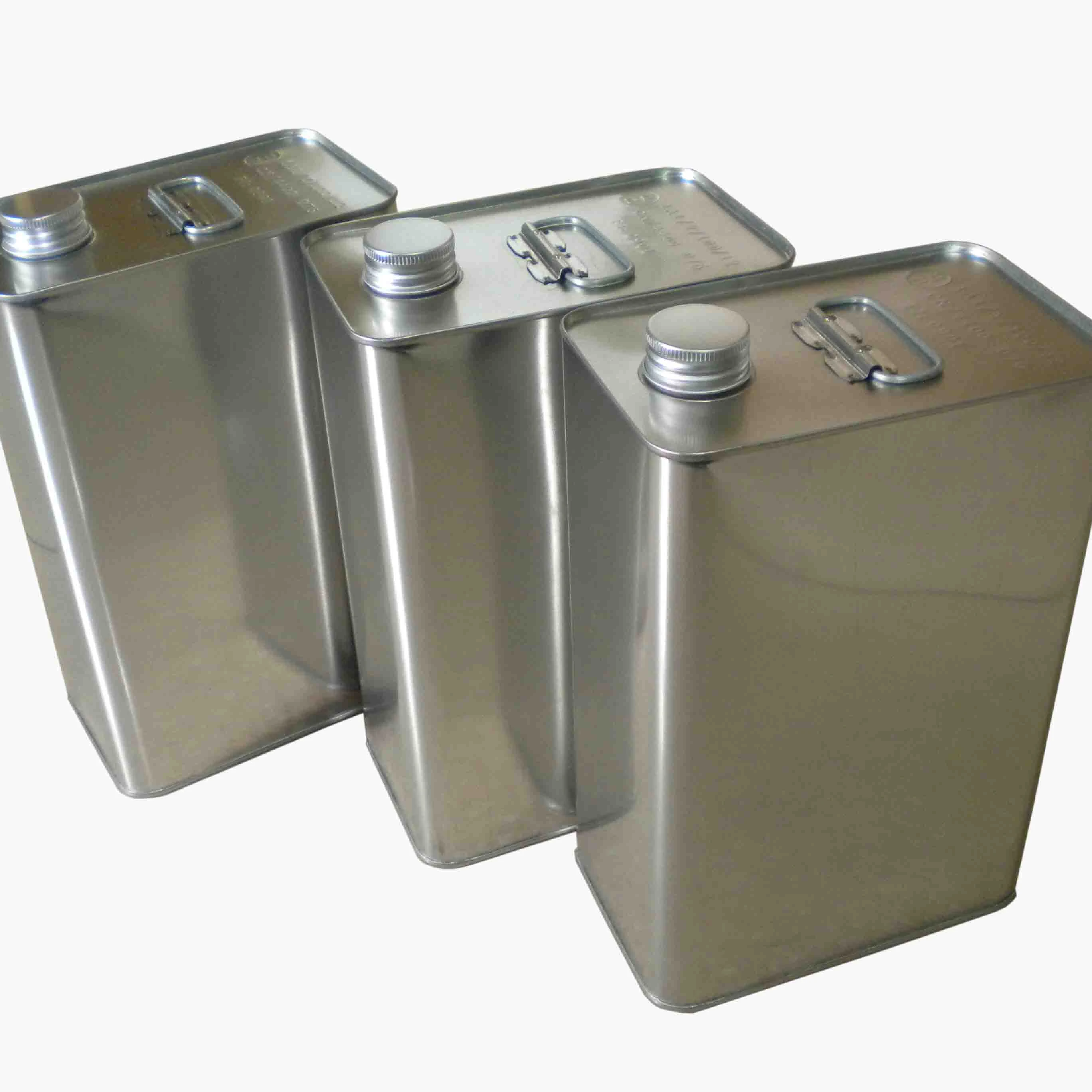 Wholesale manufacturer rectangular paint oil tin cans factory
