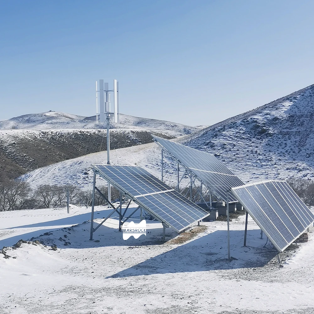 H series Wind Turbine Generator  Vertical turbine Generator  1000w/2000w  48v/96v start-up speed 2.5m/s Aluminum  alloy