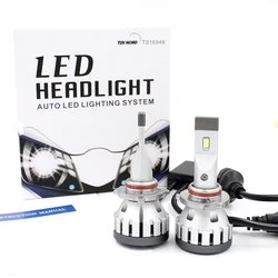JG High power Q3 12000lm auto lighting systems led canbus D2s H13 H1 H3 H7 H11 decoder headlight bulbs fog lights car light